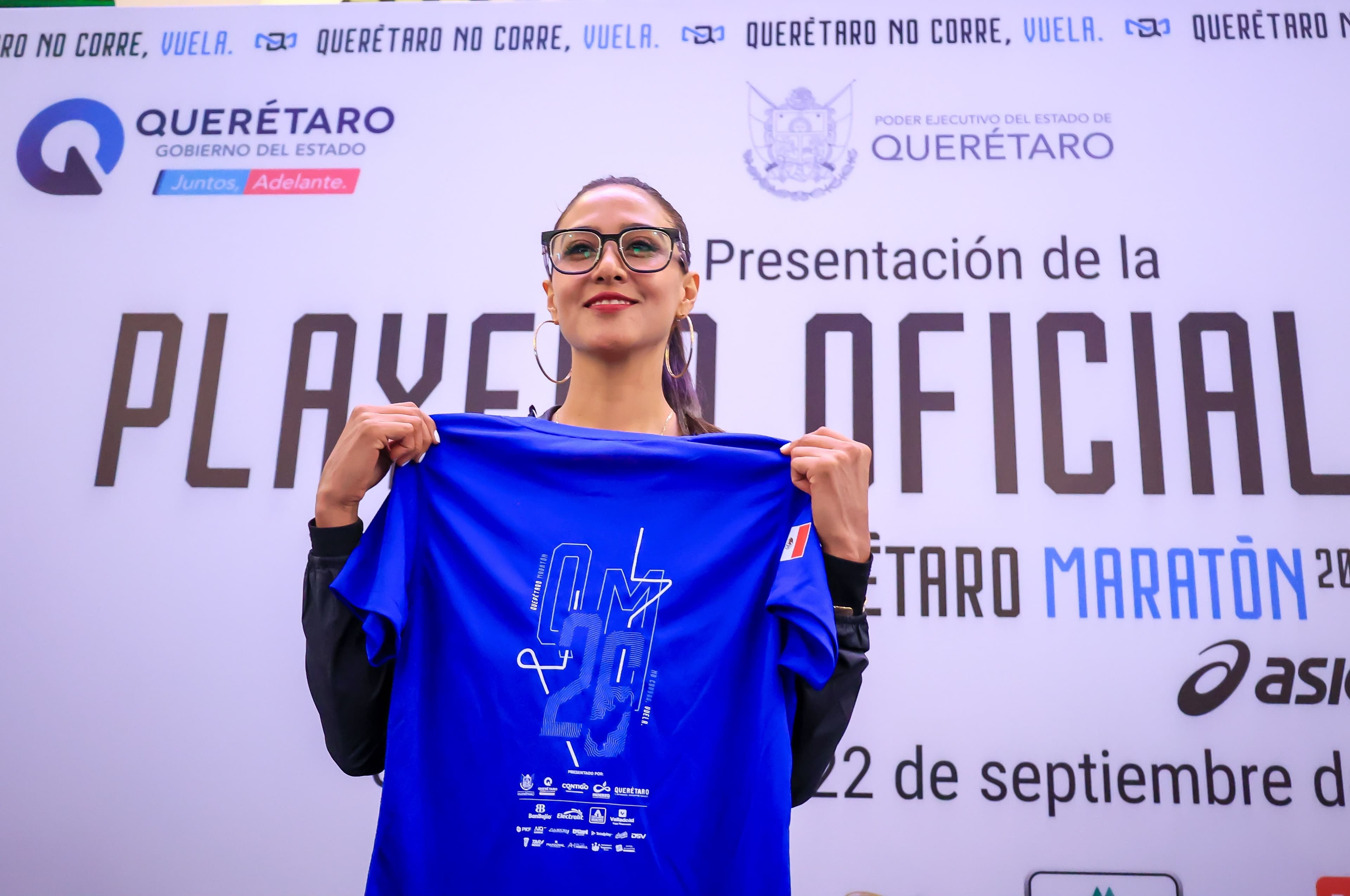 Querétaro se prepara para correr: presentan playera y rutas del Maratón 2026